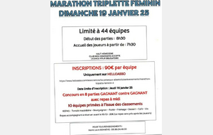 MARATHON FÉMININ 